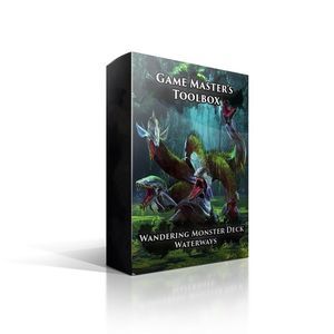 Game Master's Toolbox: Wandering Monsters Deck: Waterways (5E)